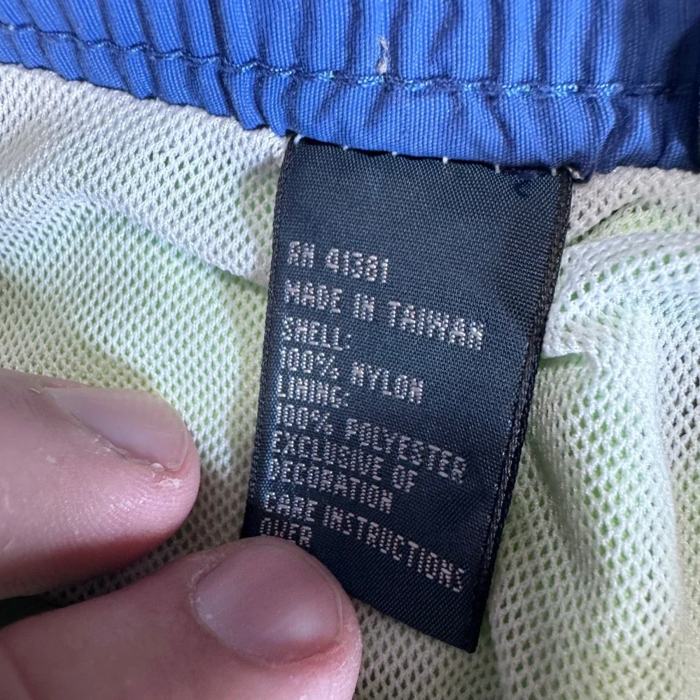 Polo Ralph Lauren Mens XL‎ Lime Green Swim Trunks Pony Logo - Lining Removed